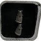 Vintage Mag Mouch 2008 Doctor Dr Who - The Black Dalek Cufflinks Set In Presentation Box - Shop Stock Room Fin