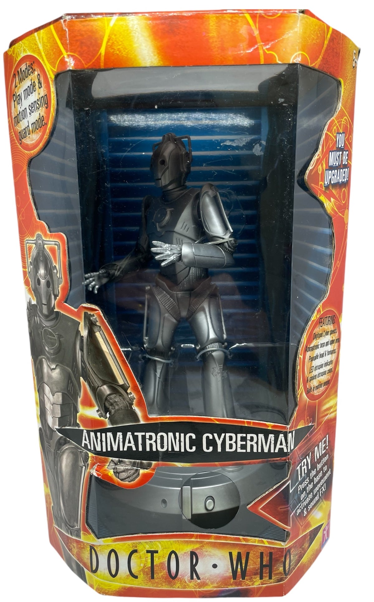 Vintage Characters 2006 Doctor Dr Who 10 Inch Animatronic Cyberman Hig ...