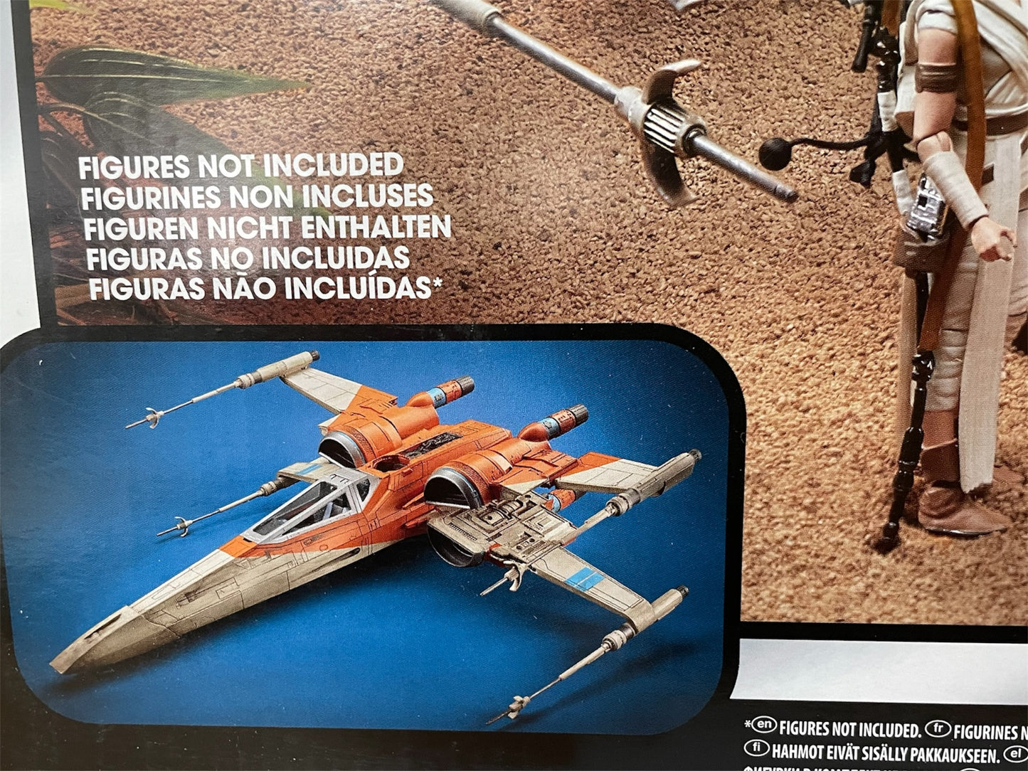 Star Wars 2019 - The Vintage Collection - The Rise Of Skywalker - Poe Dameron X-Wing Fighter Vehicle - New In Sealed Box