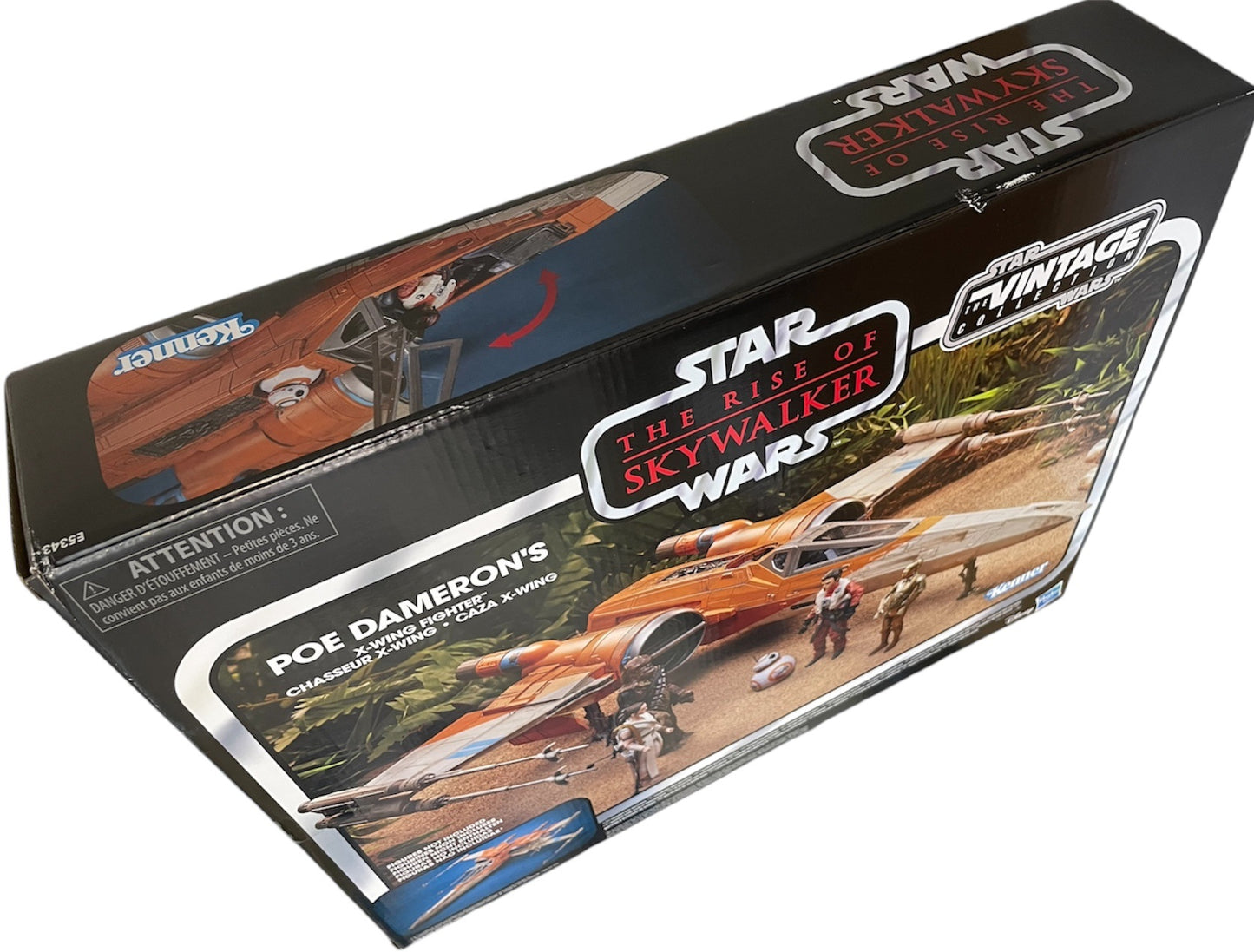 Star Wars 2019 - The Vintage Collection - The Rise Of Skywalker - Poe Dameron X-Wing Fighter Vehicle - New In Sealed Box