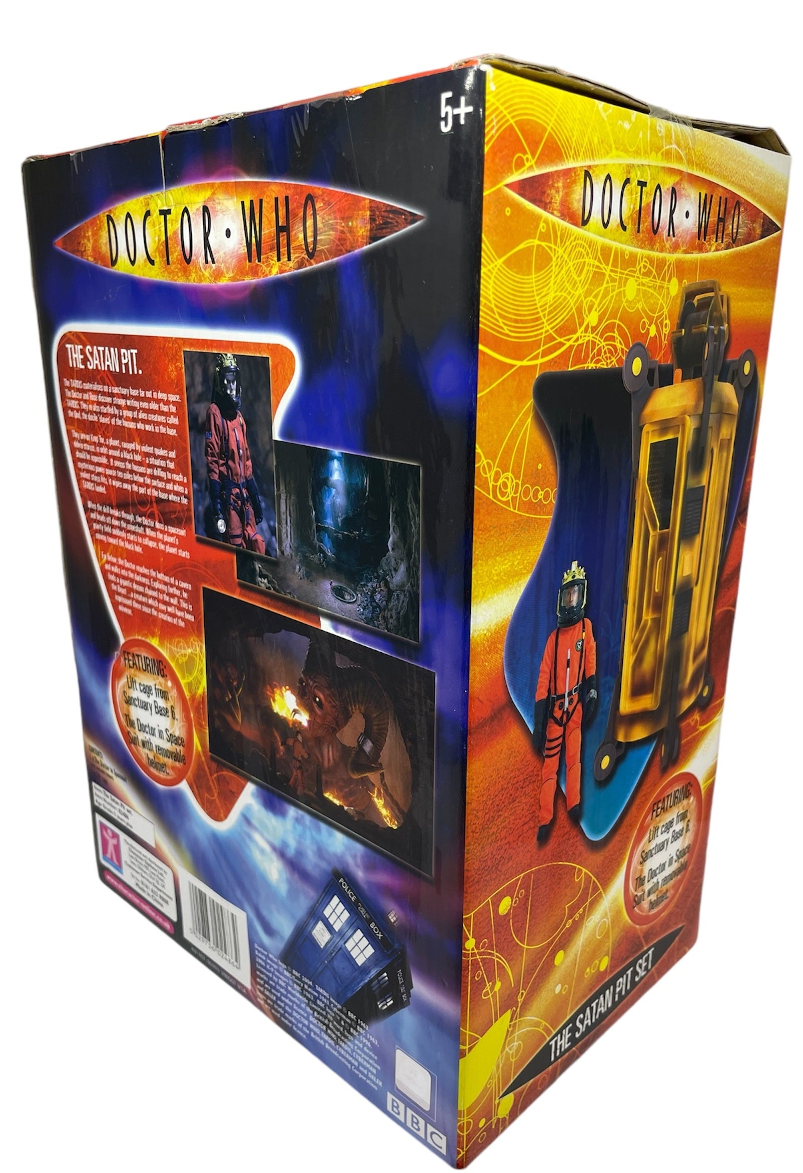 Vintage 2007 Dr Doctor Who The Satan Pit Set - Includes Sanctuary
