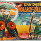 Vintage Merit Ultra Rare 1950's Dan Dare - 2 Way Walkie Talkie Set By J & L Randall Ltd - Cat No. 3100 - Complete In The Original Box