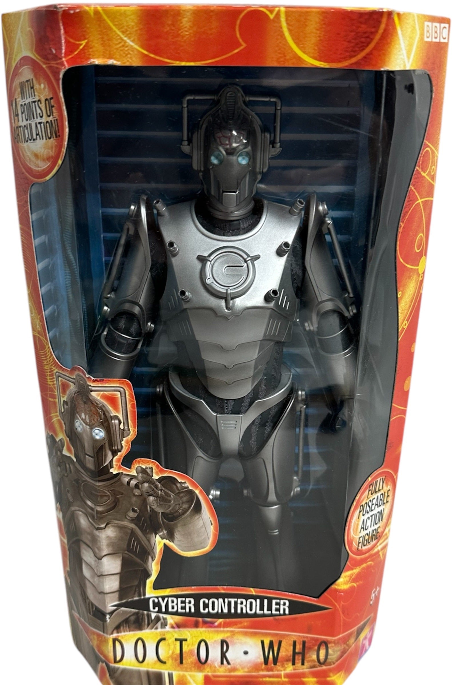 Cyberman Controller Vintage 2006 Doctor Dr Who 12 Inch Cyber Controller Highly Detailed Ac ...