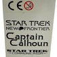 Vintage Playmates 1998 Star Trek New Frontier Wizard ToyFare Exclusive Communicator Collectors Edition - Captain Calhoun Action Figure - Mint In Box