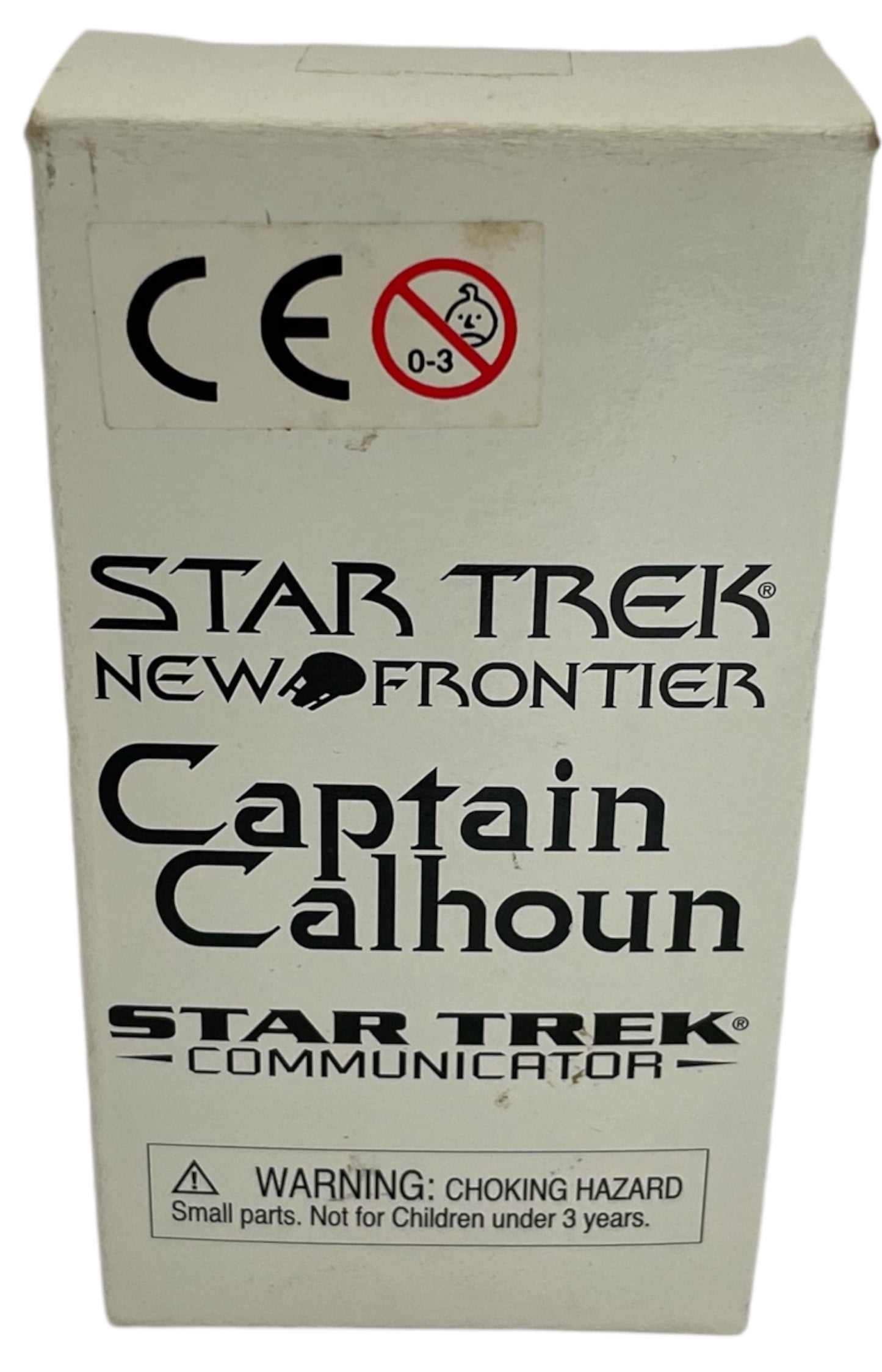 Vintage Playmates 1998 Star Trek New Frontier Wizard ToyFare Exclusive Communicator Collectors Edition - Captain Calhoun Action Figure - Mint In Box