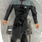 Vintage Playmates 1998 Star Trek New Frontier Wizard ToyFare Exclusive Communicator Collectors Edition - Captain Calhoun Action Figure - Mint In Box