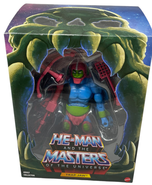 Vintage 2015 Mattel He-Man And The Masters Of The Universe Classics The Animation Collection Trap Jaw Adult Collectors Action Figure - Brand New Factory Sealed Shop Stock Room Find
