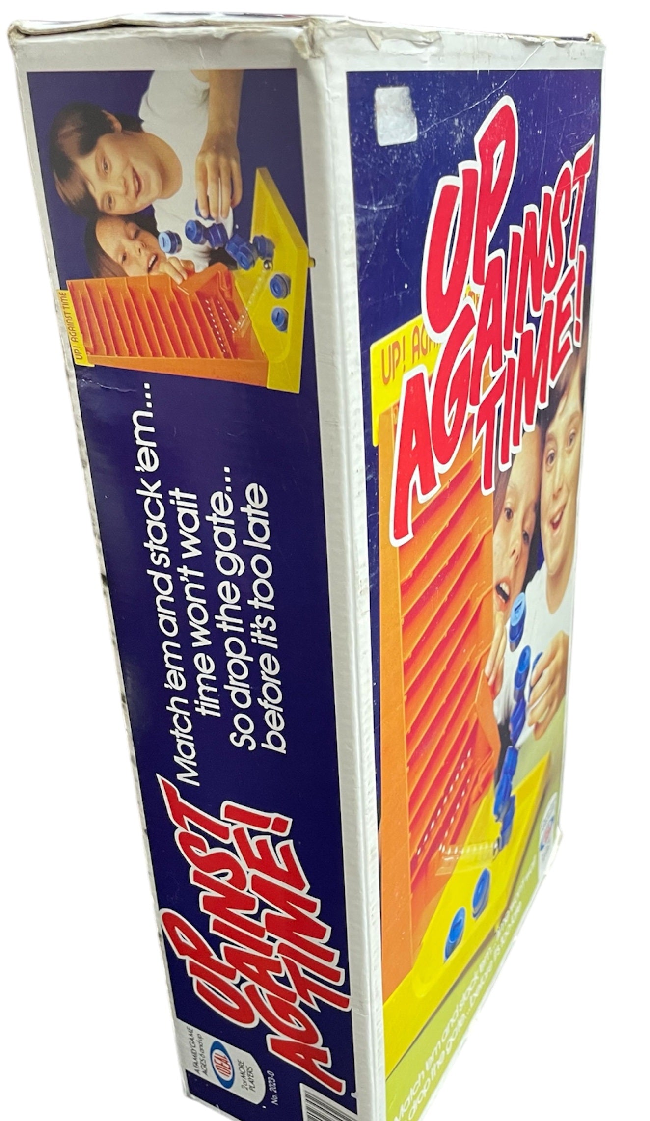 Vintage Ideal 1981 Up Against Time - A Family Race Against Time Game - Fantastic Condition - Fully Complete - In The Original Box