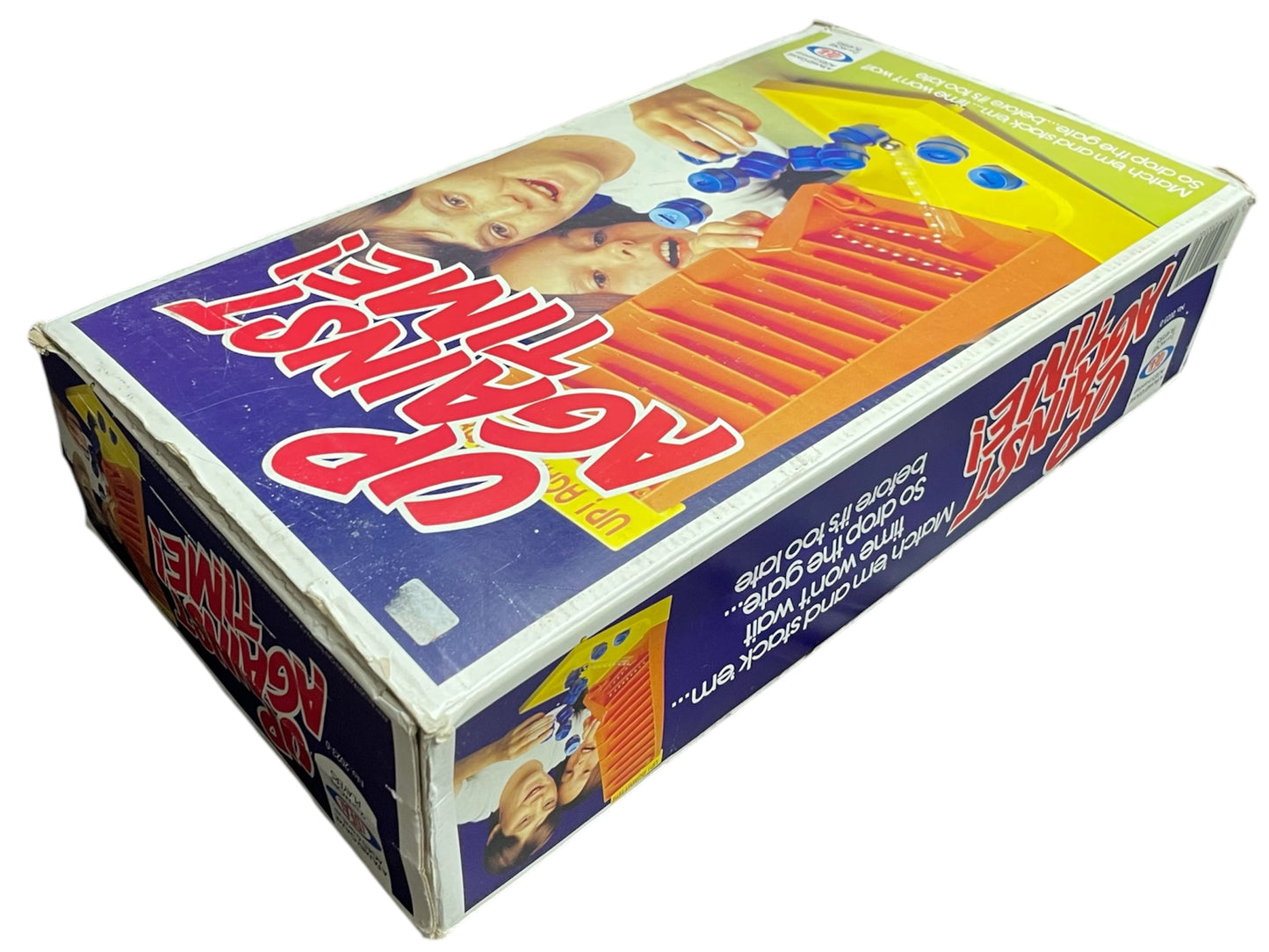 Vintage Ideal 1981 Up Against Time - A Family Race Against Time Game - Fantastic Condition - Fully Complete - In The Original Box