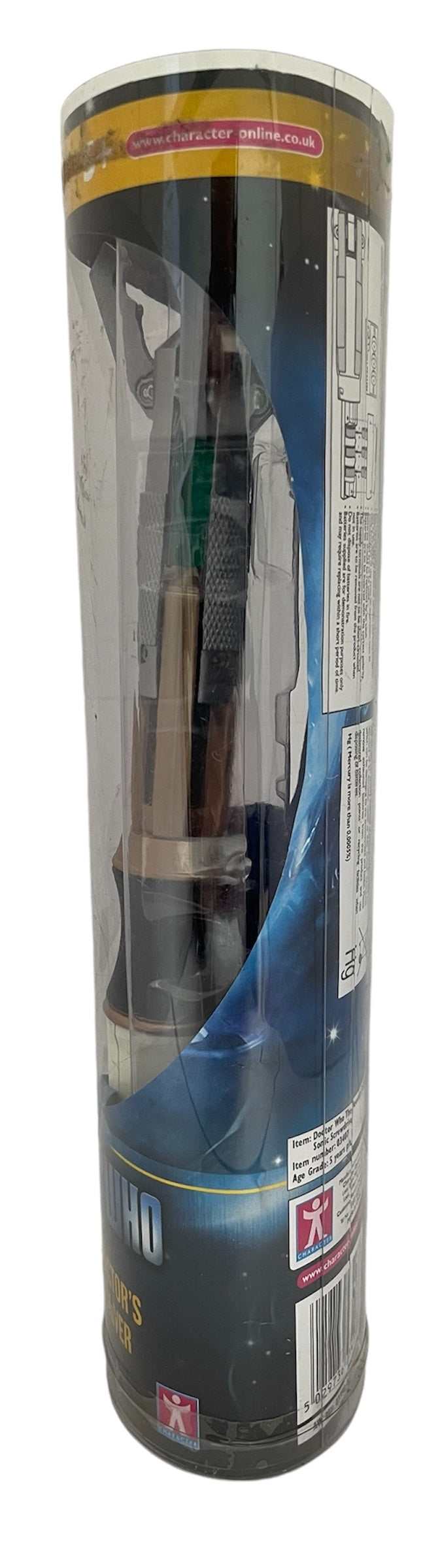 Vintage 2009 Dr Who The 11th Doctors Sonic Screwdriver - Electronic With Lights And Sounds - Former Shop Counter Display Item