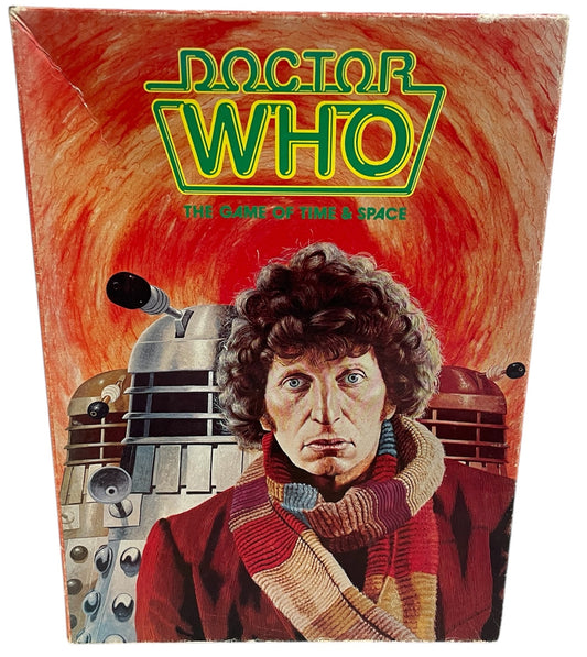 Vintage 1980 Doctor Dr Who The Game Of Time And Space Board Game - Fantastic Condition 100% Complete In The Original Box