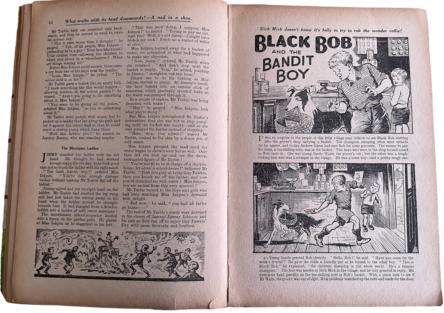 Vintage The Dandy Monster Comic Book Annual 1952 (1951)