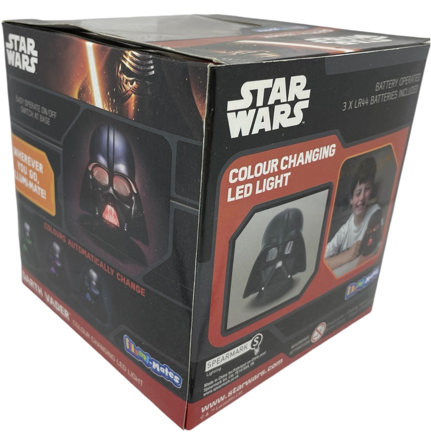 Star Wars 2016 - The Original Trilogy- Darth Vader Colour Changing LED Night Light - Brand New Factory Sealed Shop Stock Room Find