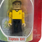 Vintage 2002 Art Asylam/Diamond Select Star Trek The Original Series Minimates Captain Kirk Block Figure - Brand New Factory Sealed Shop Stock Room Find