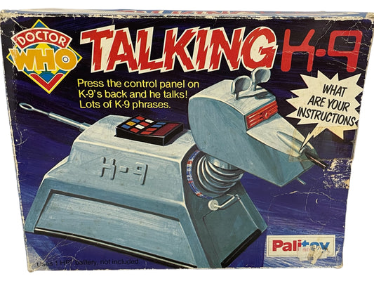 Vintage Palitoy 1978 Doctor Dr Who Talking K-9 Complete And Working - In The Original Box 1978
