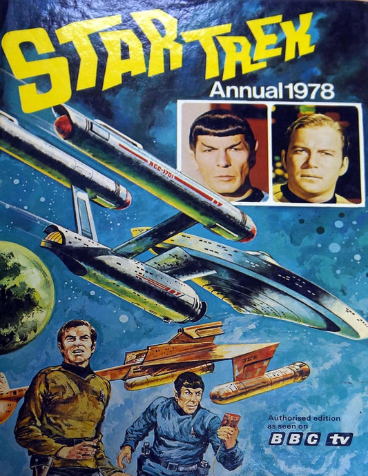 Vintage World Distributors 1977 The Star Trek Annual 1978 - Fantastic Condition