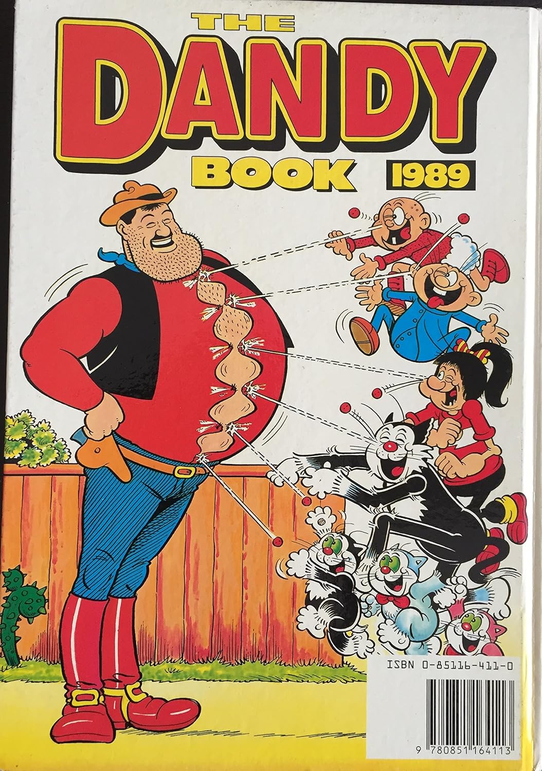 Vintage 1988 DC Thompson The Dandy Book Annual 1989 - Ex Shop Stock