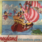 Vintage 1960's Disneyland - Mickey And His Pirates - 100 Medium Piece Jigsaw Puzzlw - In The Original Box