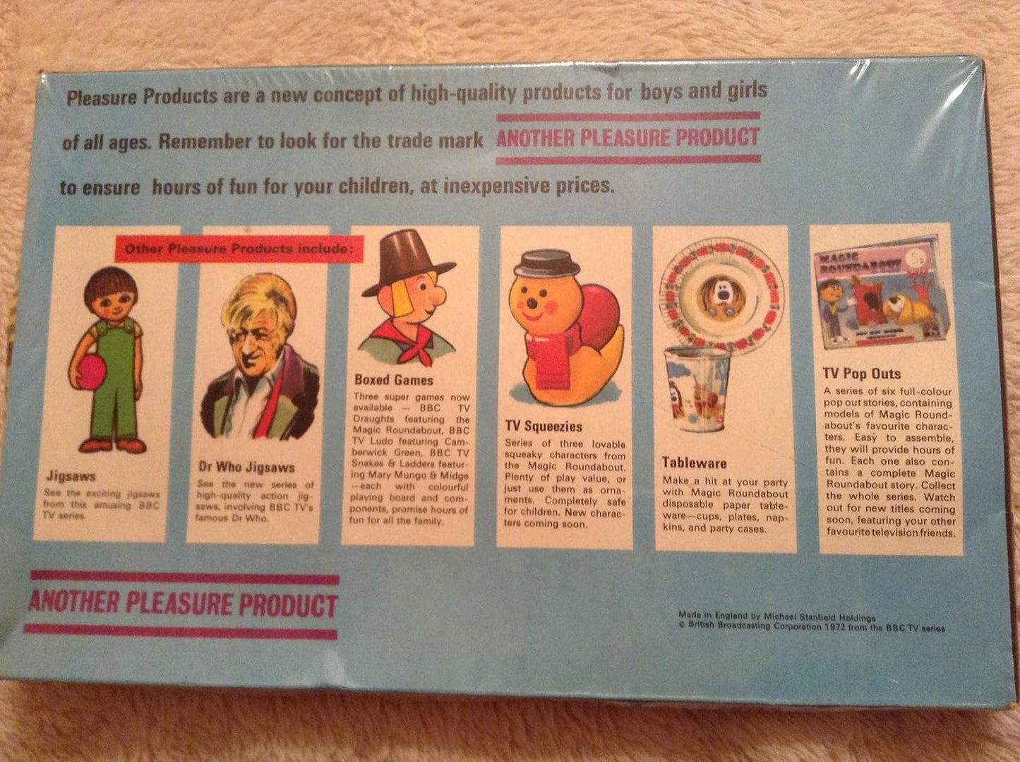 Vintage 1972 Pleasure Products Star Trek Jigsaw Puzzle Number 2 The Command Team NEW & SEALED