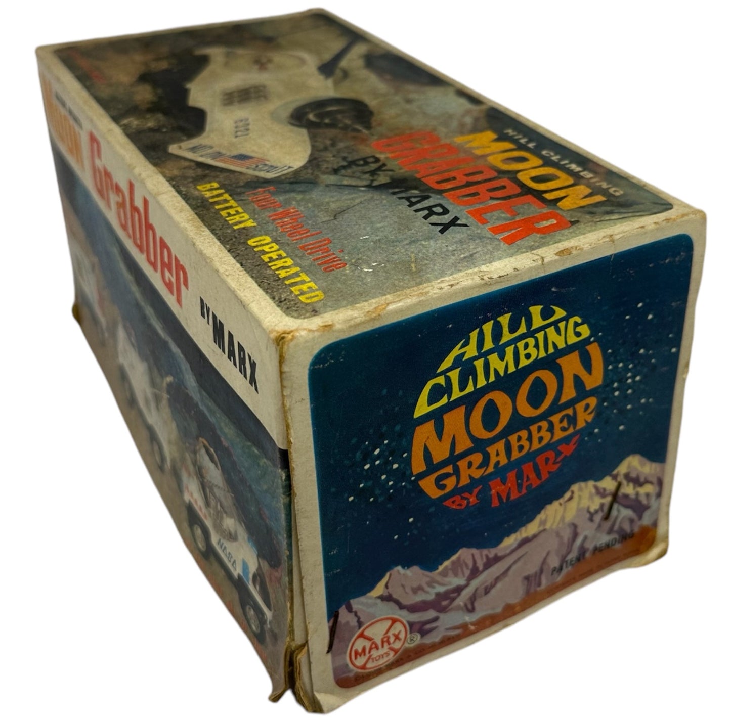 Vintage 1968 Louis Marx - Battery Operated Moon Grabber - 6321 Lunar Prober - Very Good Condition - Working Motor - In The Original Box