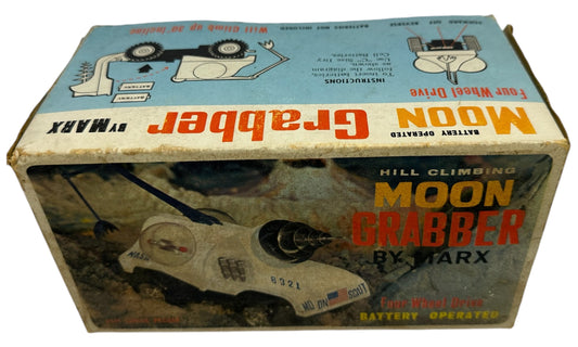 Vintage 1968 Louis Marx - Battery Operated Moon Grabber - 6321 Lunar Prober - Very Good Condition - Working Motor - In The Original Box