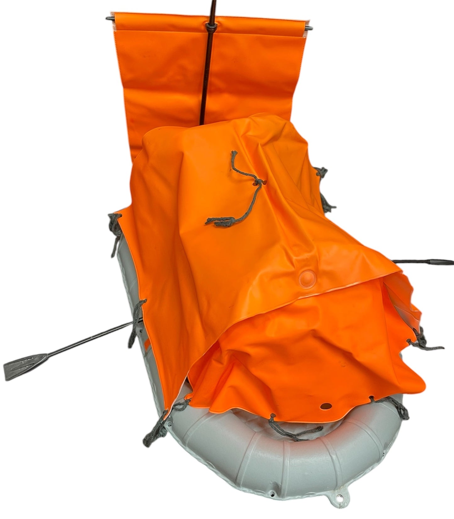 Vintage Cherilea 1976 Big 12 Series - Action Man Life Raft - Real Floating Model With Waterproof Covers - Fantastic Condition Former Display Set