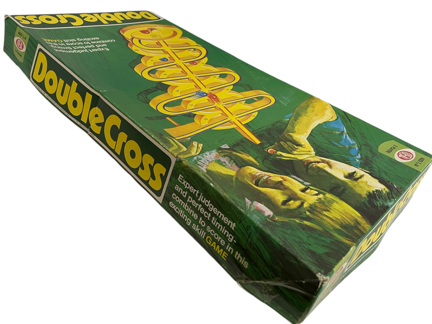 Vintage Ideal 1972 Double Cross - Game Of Expert Timing And Skill - Fantastic Condition - Fully Complete - In The Original Box