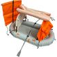 Vintage Cherilea 1976 Big 12 Series - Action Man Life Raft - Real Floating Model With Waterproof Covers - Fantastic Condition Former Display Set