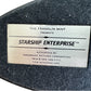 Vintage 1989 Franklin Mint - The Official Star Trek The Original Series The Starship Enterprise NCC-1701 Pewter Model With Display Stand & COA - Shop Stock Room Find