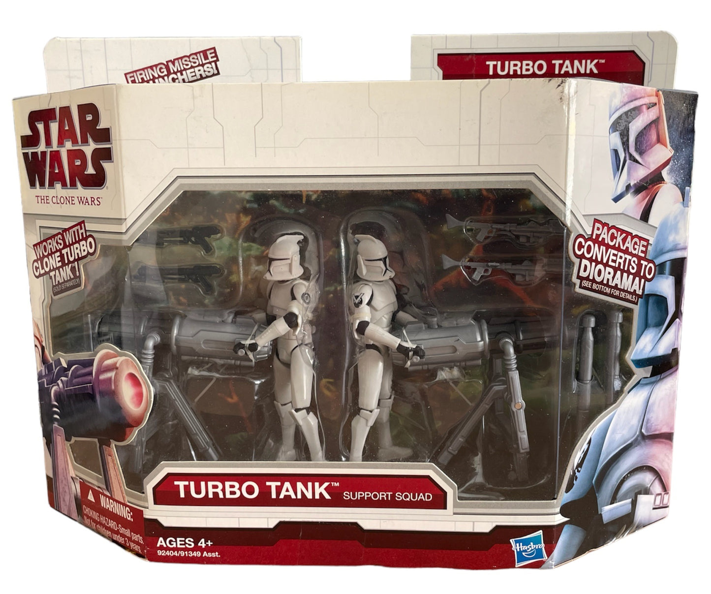 Turbo Tank Support Squad STAR WARS The Clone Wars TCW MIB Turbo Tank Support Squad STAR WARS The Clone Wars TCW MIB