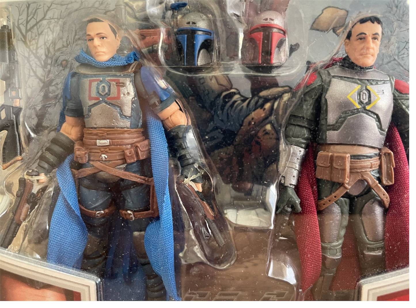Vintage 2009 Star Wars - The The Legacy Collection Expanded Universe Comic Packs With Madalorians Jaster Mereel And Montross Action Figure Set With Comic Book - EE Comic Con Exclusive - Brand New Factory Sealed