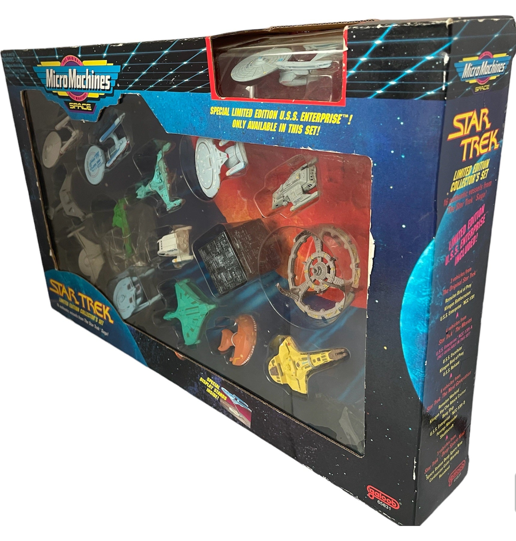 STAR TREK 宇宙船コレクション 13点セット Vintage 1993 Star Trek Micro Machines Space Star Ships Limited