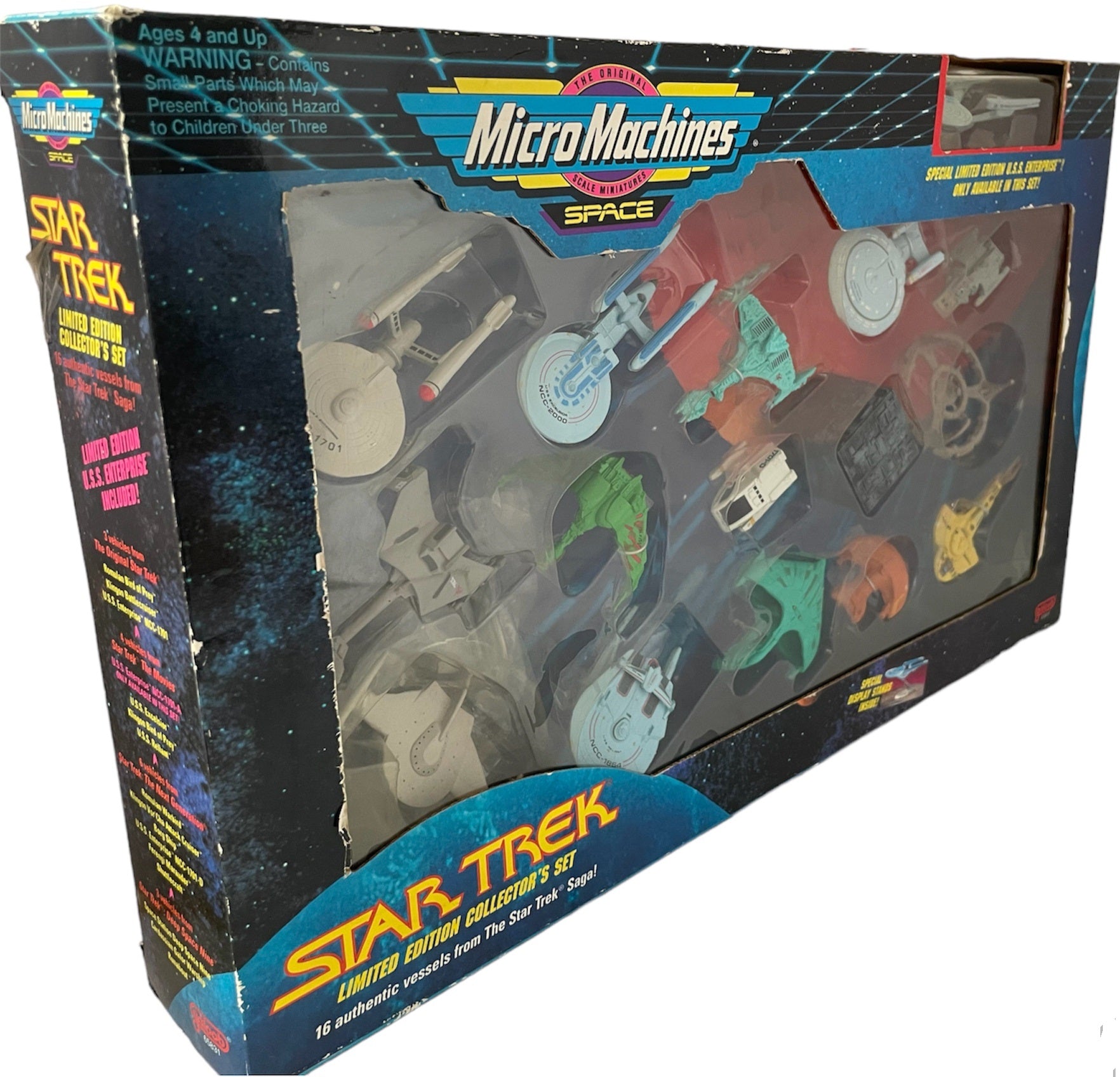 Vintage 1993 Star Trek Micro Machines Space Star Ships Limited