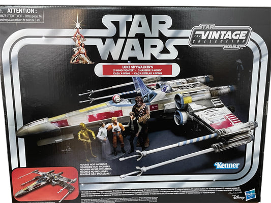 Star Wars 2019 - The Vintage Collection - The Original Trilogy - Luke Skywalkers X-Wing Fighter Vehicle - New In Sealed Box