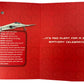 Vintage 2001 Gerry Andersons Captain Scarlet And The Mysterons Birthday Wishes Card - With Badge - Former Shop Stock (Copy)