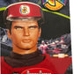 Vintage 2001 Gerry Andersons Captain Scarlet And The Mysterons I'm On My Way Birthday Card - With Badge - Former Shop Stock