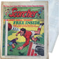 Vintage 1970 Scorcher Issue No. 3 With Free Gift - Boys Football Comic Every Monday 24th January 1970 - Former Shop Stock