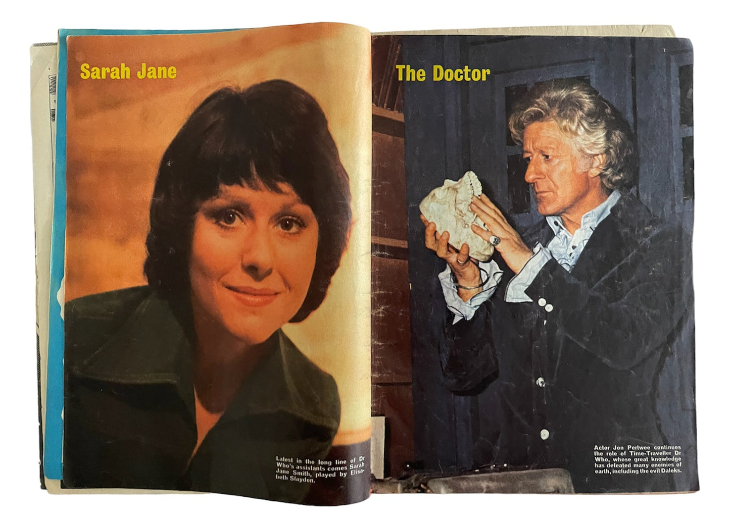 Vintage Doctor Who Holiday Special 1974 - Featuring Jon Pertwee A The Dr - Very Good Condition - Ultra Rare Highly Collectable Magazine.
