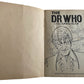 Vintage 1973 The Dr Who Colouring Book Staring Jon Pertwee As The Dr - Ultra Rare - Original Version