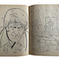 Vintage 1973 The Dr Who Colouring Book Staring Jon Pertwee As The Dr - Ultra Rare - Original Version