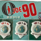Vintage 1968 Century 21 Merchandise - Gerry Andersons Joe 90 WIN Most Special Agent - Shop Counter Badge Display Set Of Three - Factory Sealed