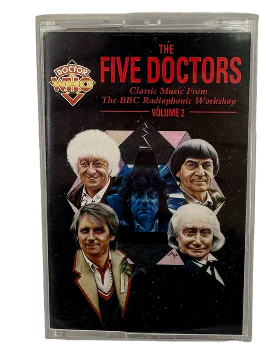 Vintage Silva Screen 1992 Doctor Dr Who The Five Doctors - Classic Music From The BBCs Radiophonic Workshop Volume 2 Audio Cassette&nbsp; - Shop Stock Room Find