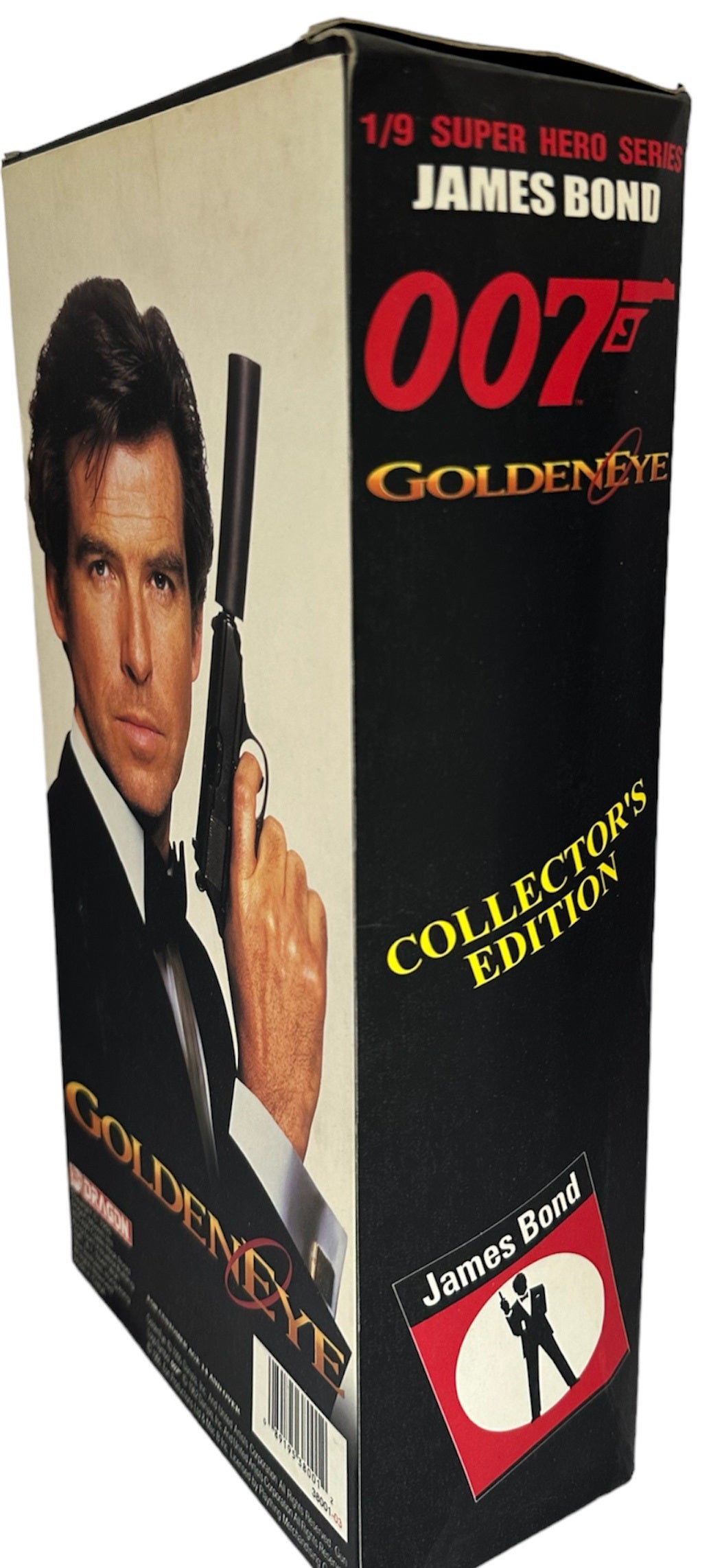 Vintage Dragon 1996 James Bond 007 Goldeneye - 1/9 Scale Hero Series - (Pierce Brosnan) James Bond 8 inch Figurine Collectors Edition - Factory Sealed Shop Stock Room Find
