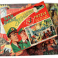 Vintage 1950's The Eagles Dan Dare Jigsaw Puzzle - Dan Dare And His Friends On Mercury - Fantastic Condition -100% Complete - In The Original Box