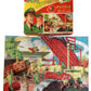 Vintage 1950's The Eagles Dan Dare Jigsaw Puzzle - Interplanetary Space Fleet Headquarters - Fantastic Condition -100% Complete - In The Original Box