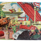 Vintage 1950's The Eagles Dan Dare Jigsaw Puzzle - Interplanetary Space Fleet Headquarters - Fantastic Condition -100% Complete - In The Original Box