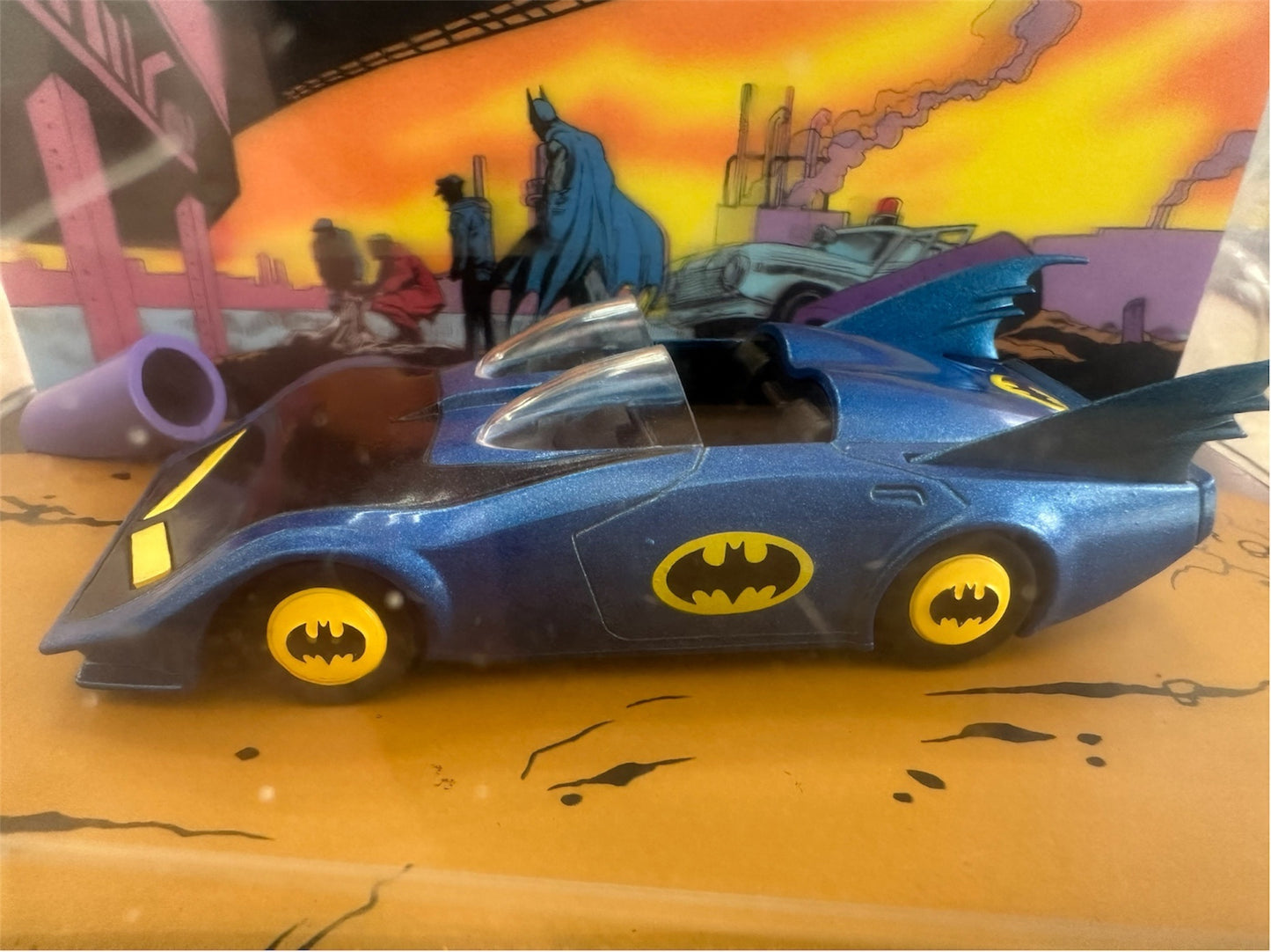 Eaglemoss - Batman Automobilia No. 10 The Definitive Collection Of Batman Vehicle # 311 Diecast Model Batmobile With Magazine