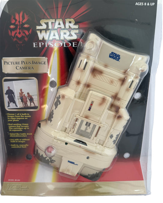 Vintage Tigers 1999 Star Wars Episode 1 Battle Droid Electrobinoculars Styled Picture Plus Image Camera - Brand New Factory Sealed Shop Stock Room Find