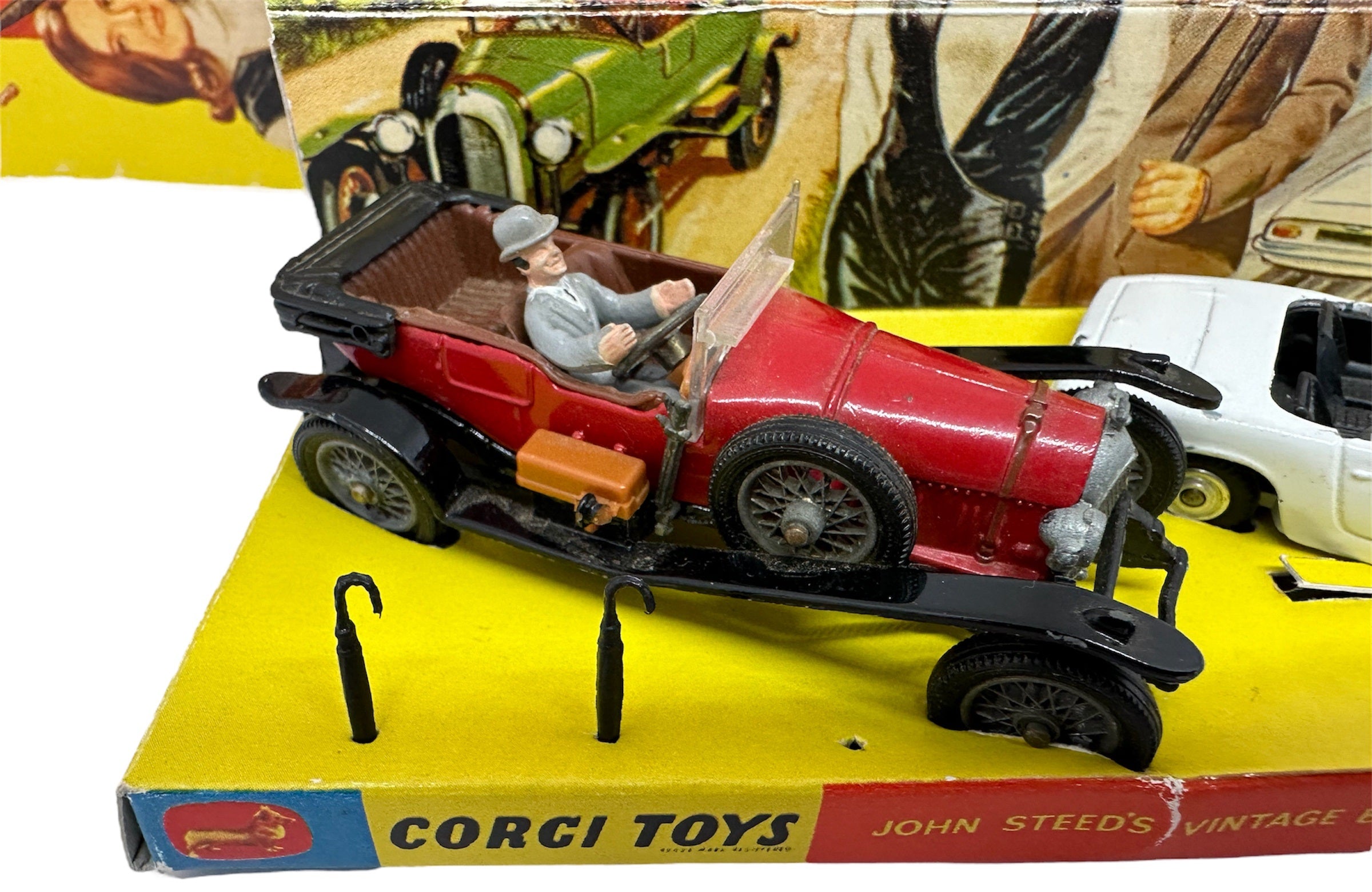 Vintage 1960's Corgi Toys Gift Set No. 40 The Avengers John