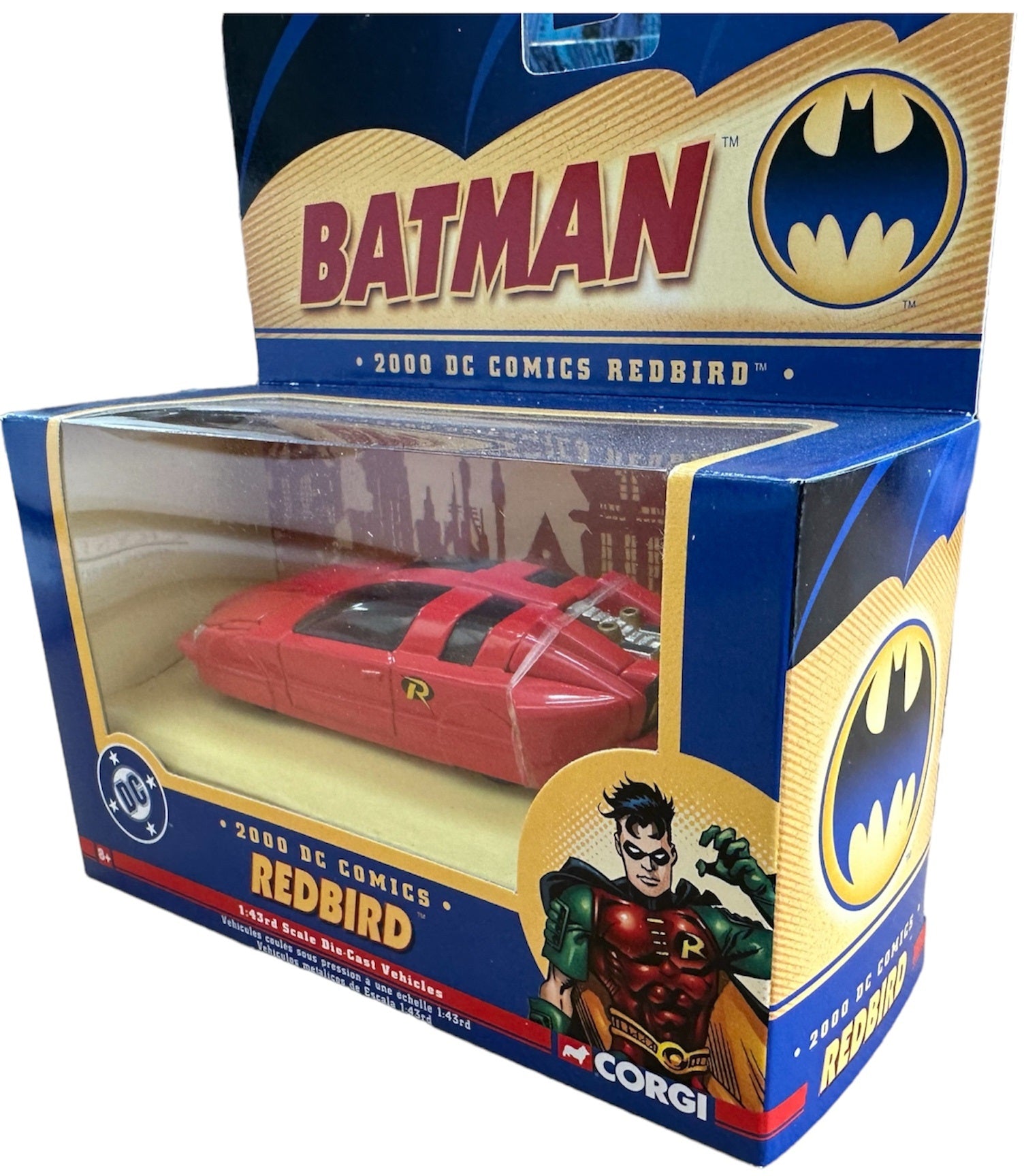 Vintage Corgi 2005 Batman DC Comics The Robin Redbird 1/43 Scale